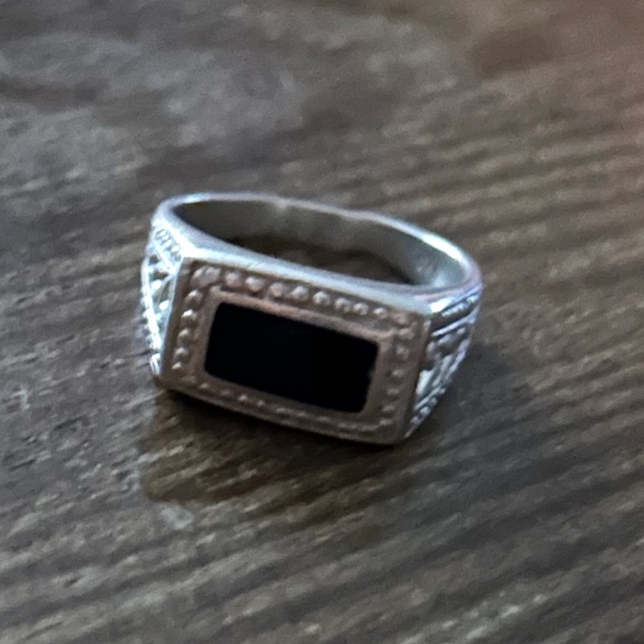 Vintage ONYX ring - Picture 1 of 2